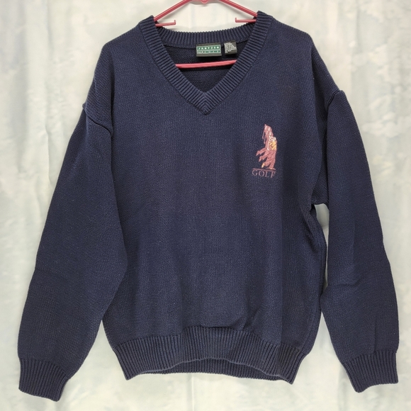 Jantzen Golf Vintage Sweater sz Large - Picture 1 of 4